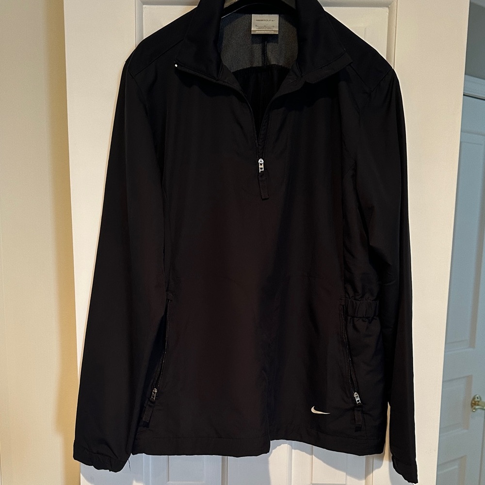 Nike Black Windbreaker Jacket